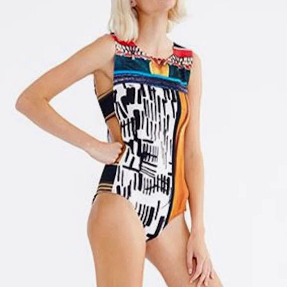 Clover Canyon Imperial Marking Cutout One Piece